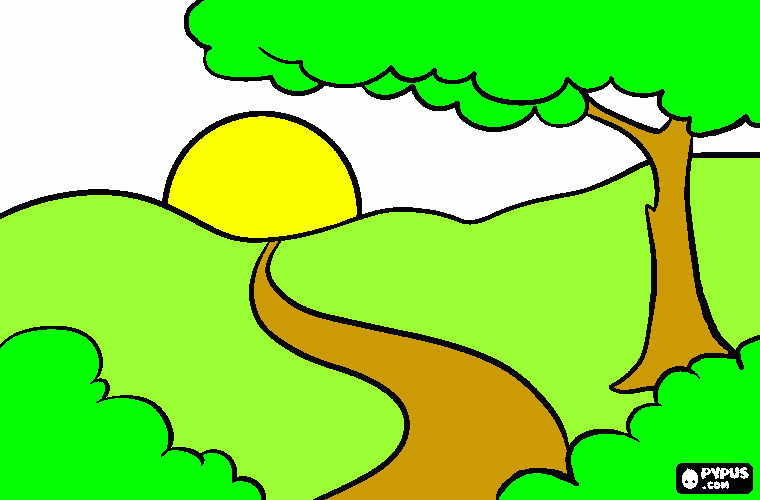 imagine coloring page