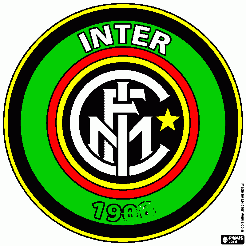 inter coloring page