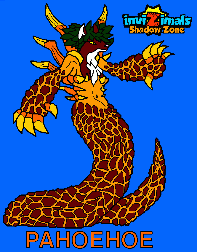 Invizimals Pahoehoe coloring page