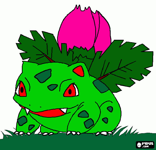 Ivysaur coloring page