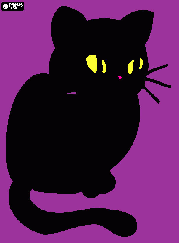 Izzy Fuzzy Foo Furs coloring page