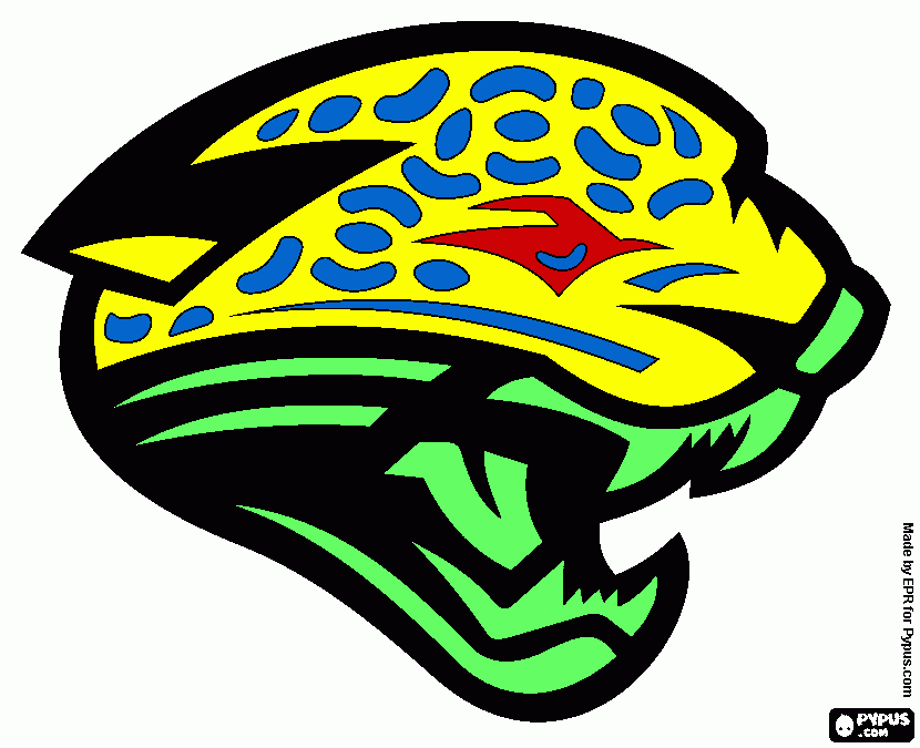 jacksonville jaguars coloring page