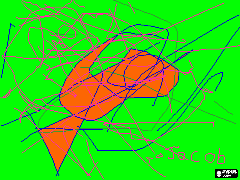Jacob, 3ans et demi coloring page