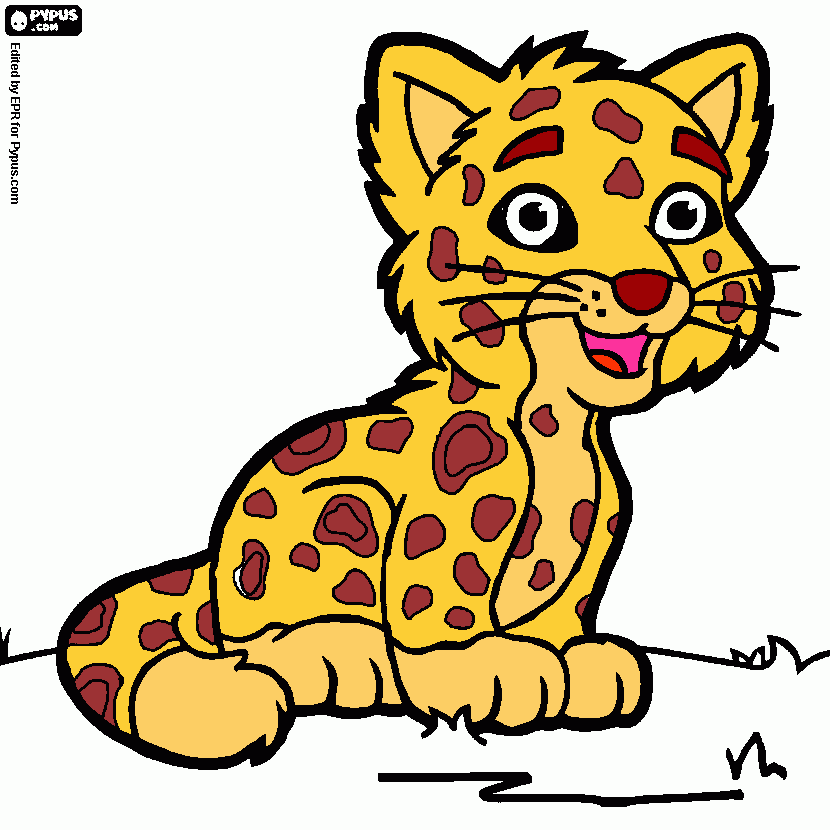 jagu coloring page