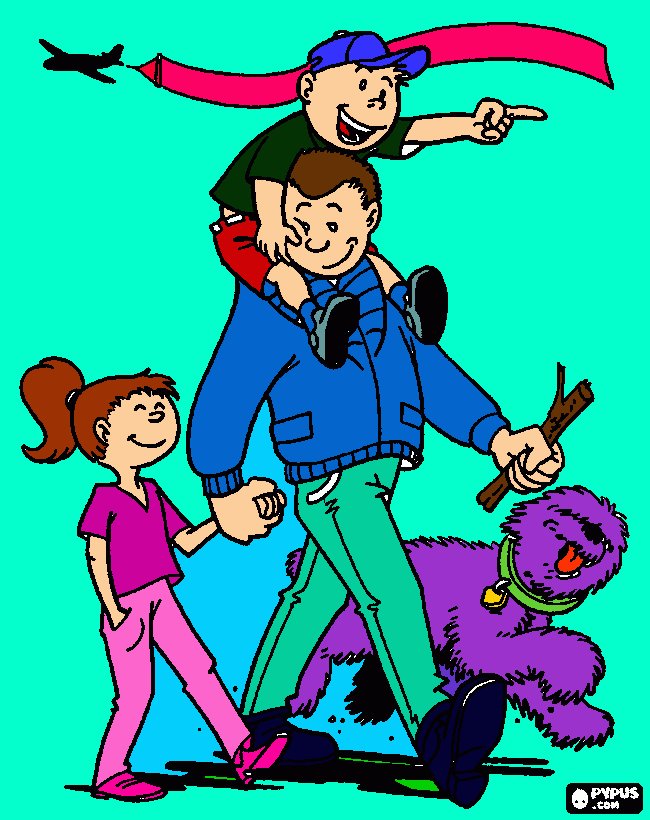 janusz faron coloring page