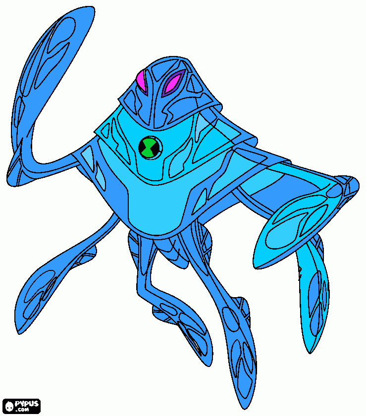 jelly man coloring page
