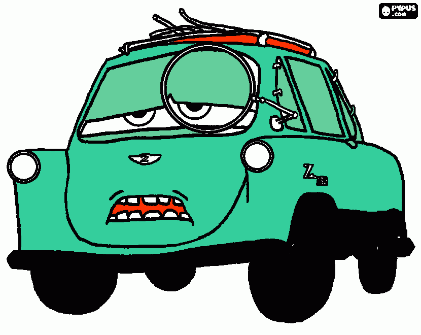 jeszcze Profesor Z coloring page