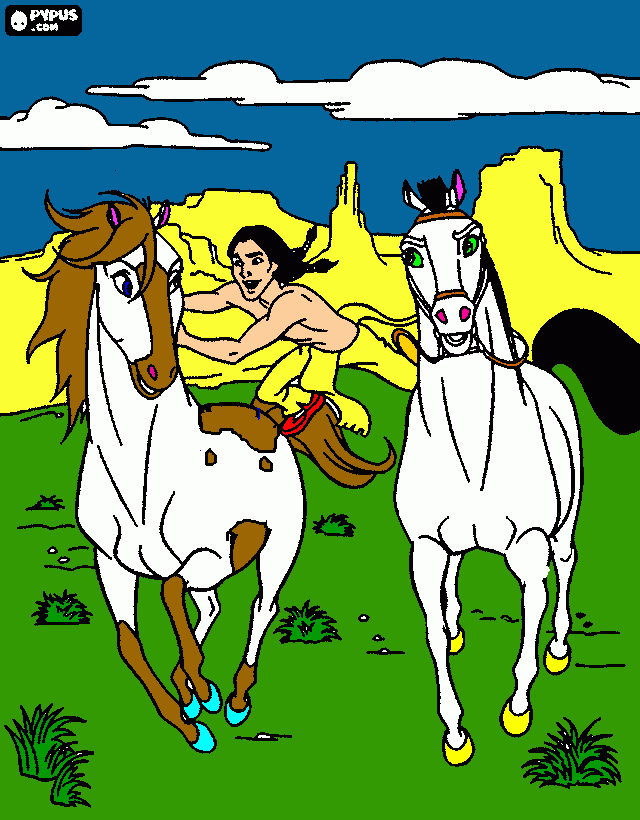 jij en  Nefo coloring page