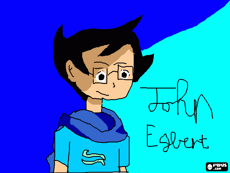 John Egbert coloring page
