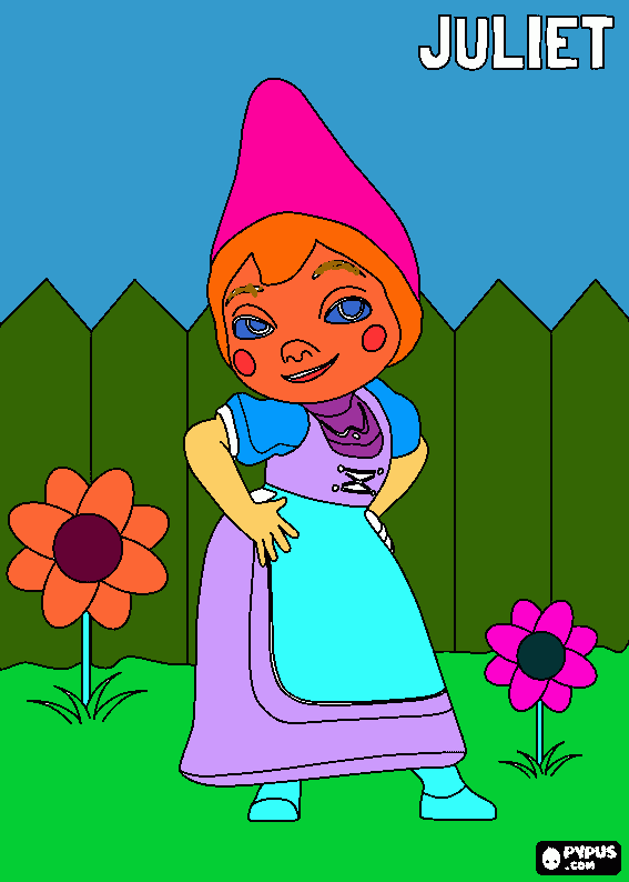 Juliet coloring page
