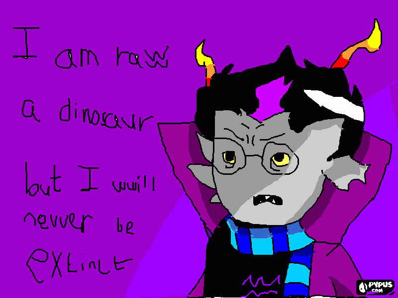Just a little doodle of Eridan Ampora coloring page