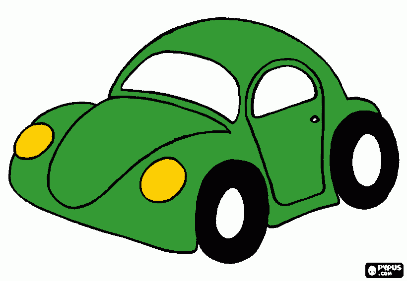 kever coloring page