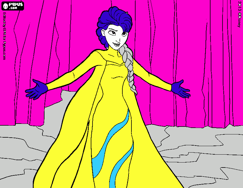 kiarara coloring page