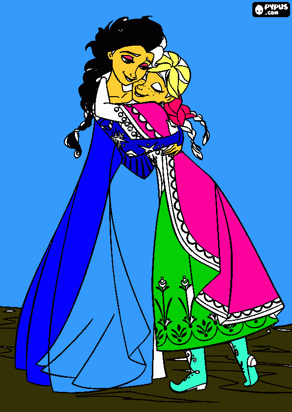 klara coloring page