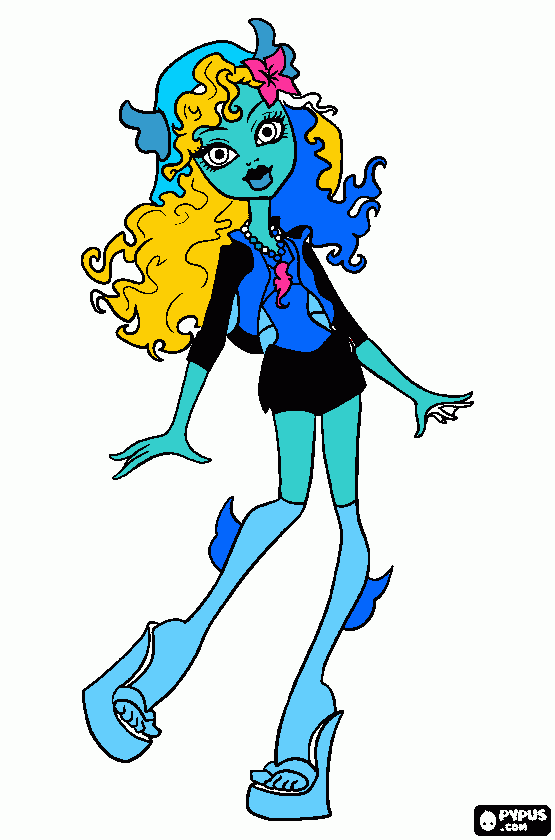 lagoon coloring page