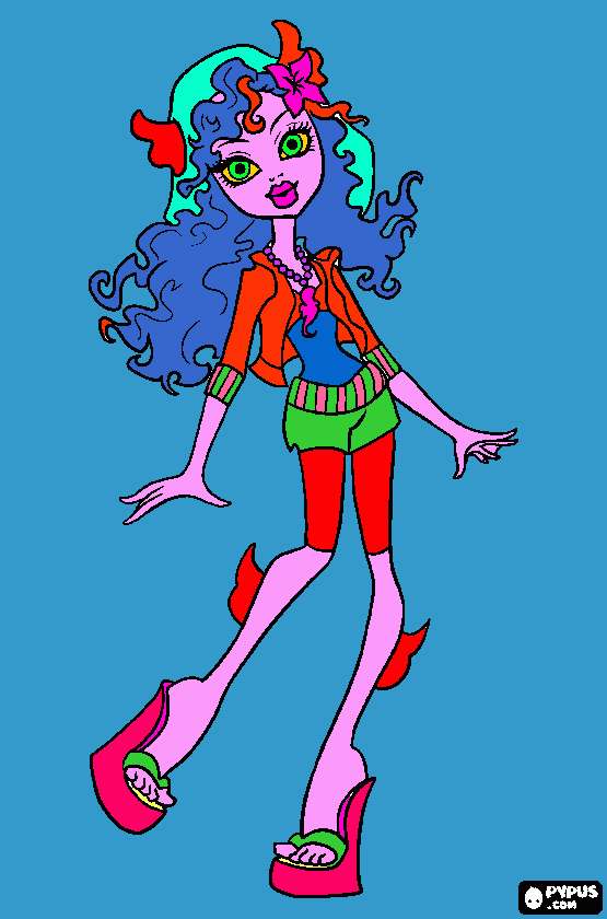 laguna blue by madison falk coloring page