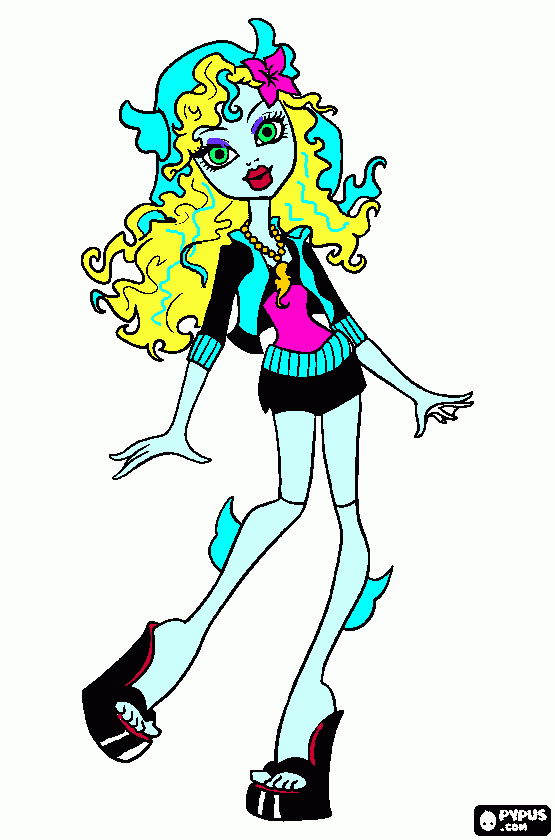 Laguna Blue coloring page