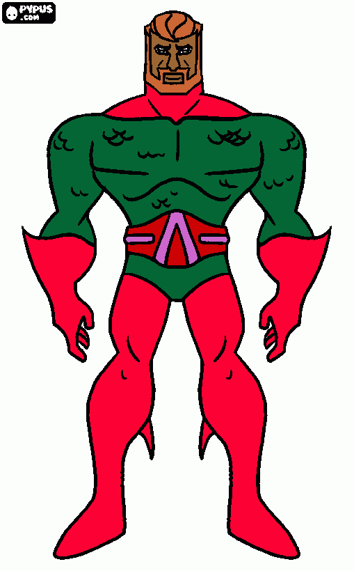 landon's picture coloring page