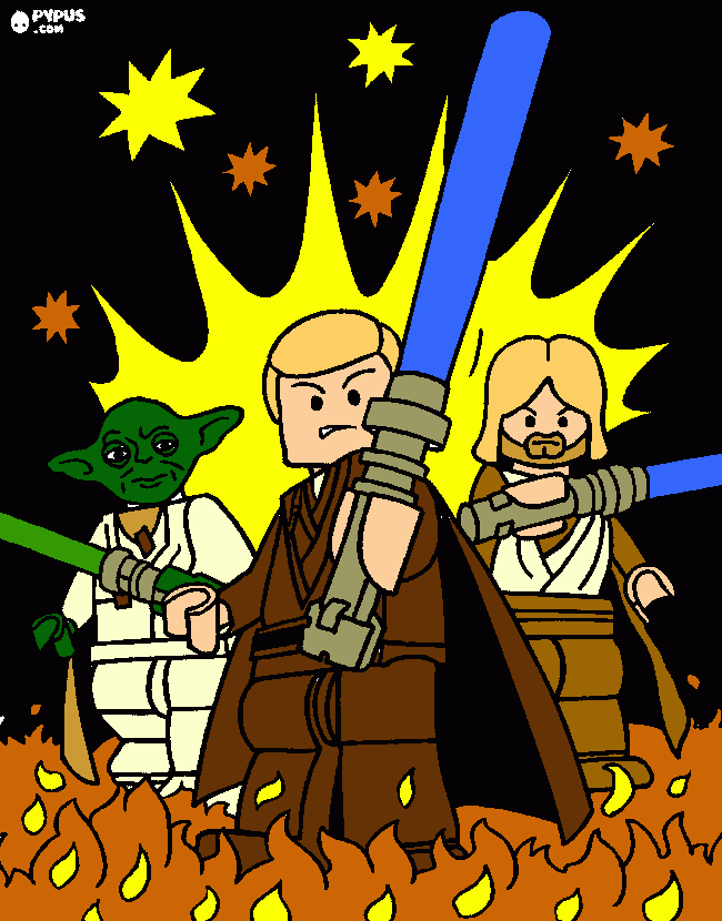 Lego Star Wars Drawing coloring page