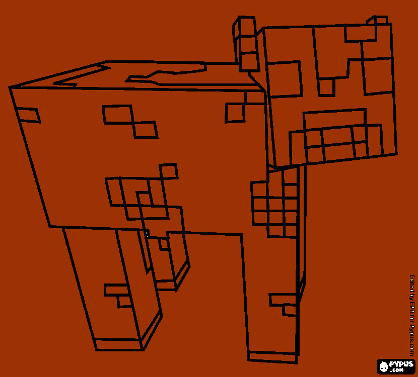 Lehmä coloring page