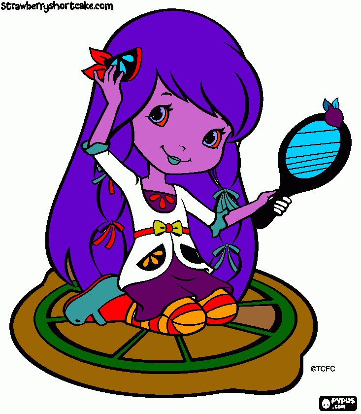 lemon merigue coloring page