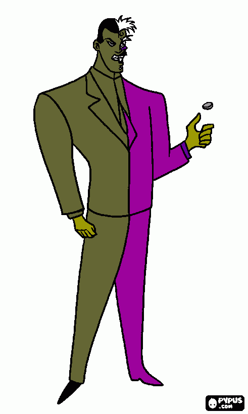 Let's ask the coin.... coloring page