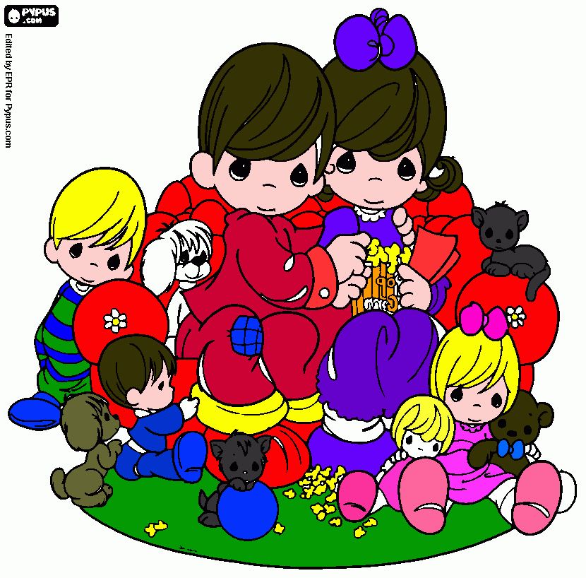 lexi,alex,will,holden,and angela. coloring page