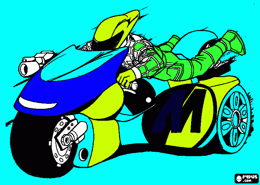 Lidojošais mocītis coloring page
