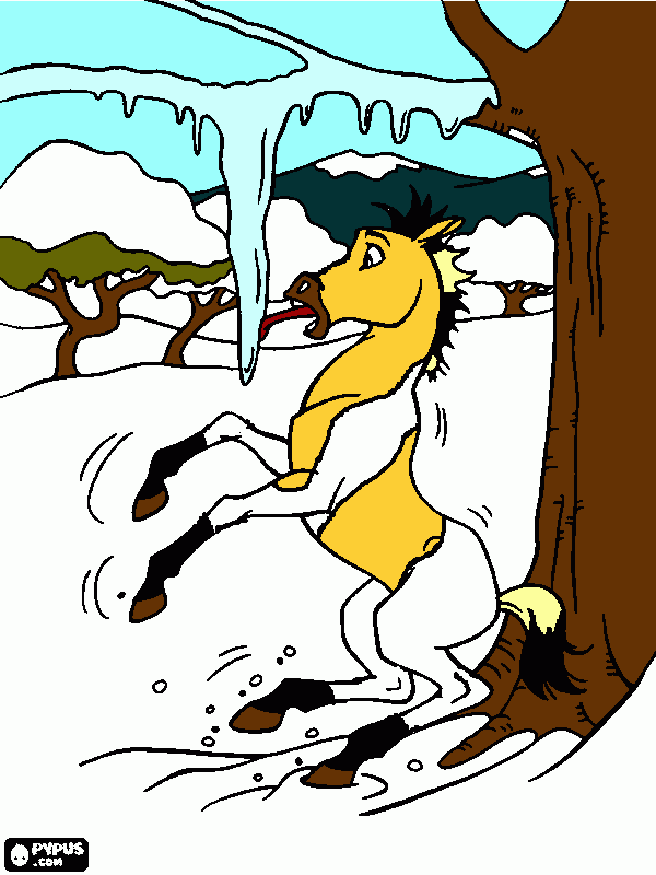 little geist coloring page