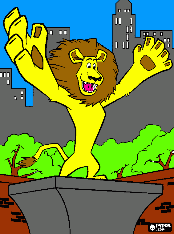 liutas aleksas coloring page