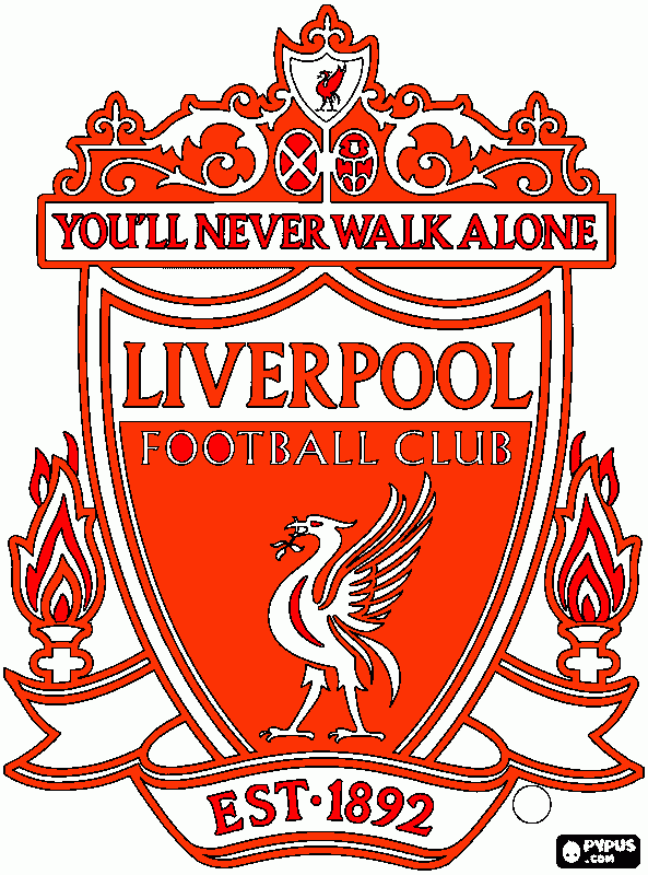 liver bird coloring page