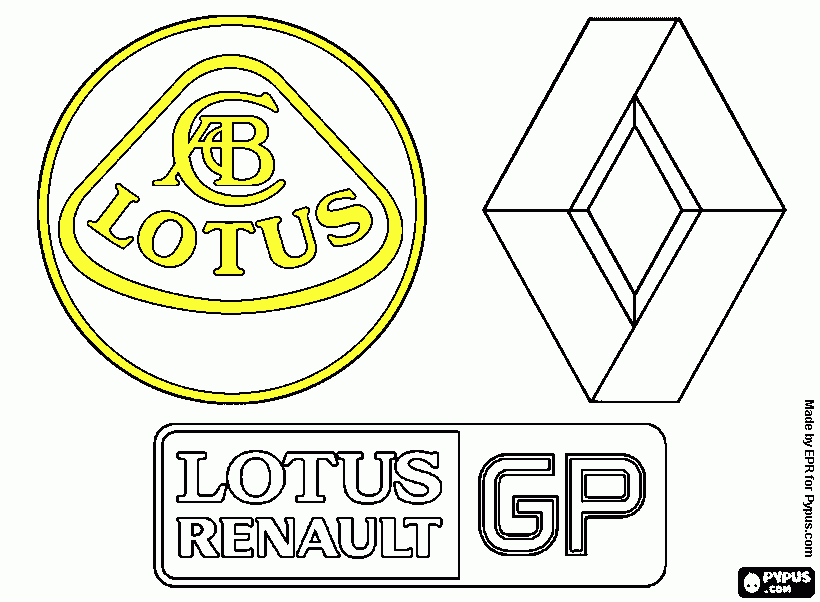 lotus coloring page