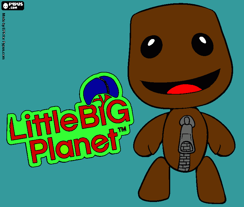 Luke's Painting coloring page