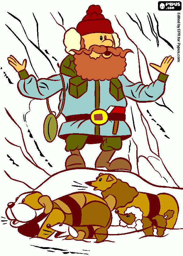 lumber coloring page