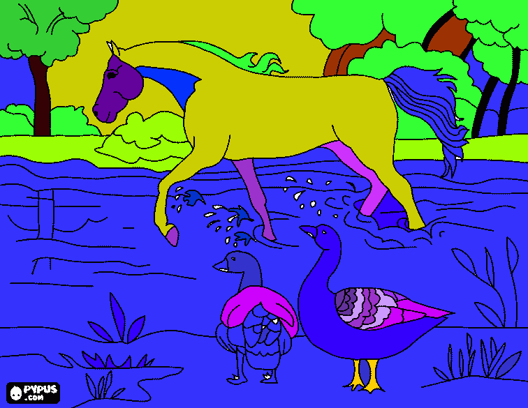 maddy horse 1 coloring page