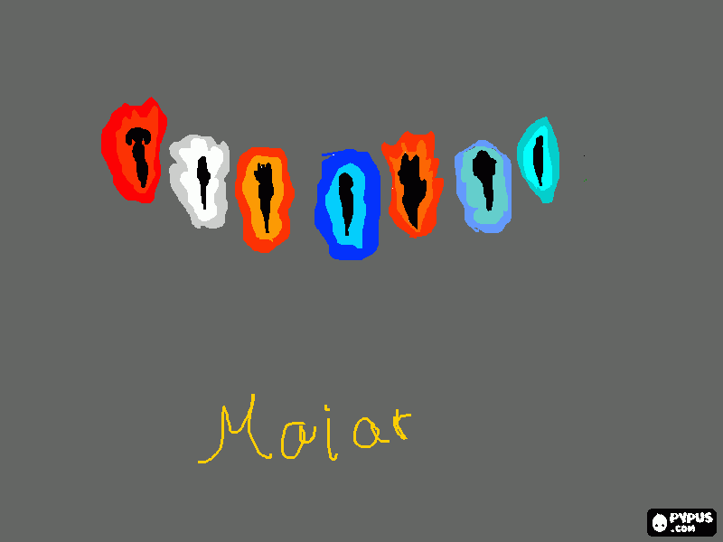 maiar coloring page