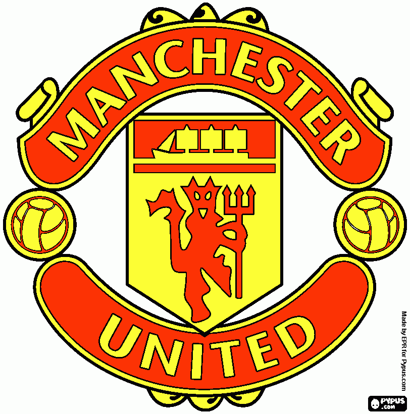 man u steven coloring page