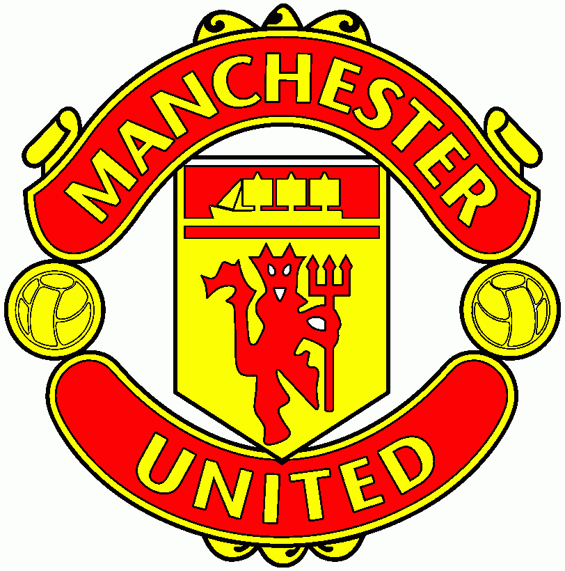 man u coloring page