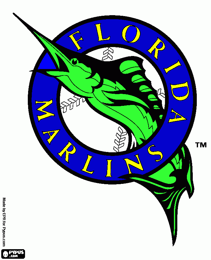 MARK MARLINS 2 coloring page
