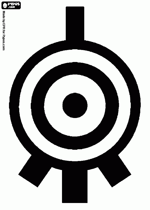 Mathew's logo coloring page