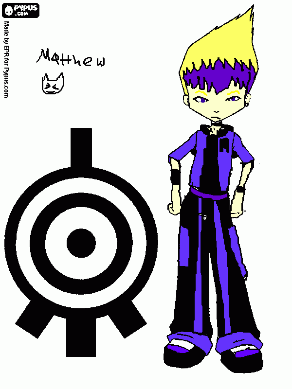 Matthew Della Robbia coloring page
