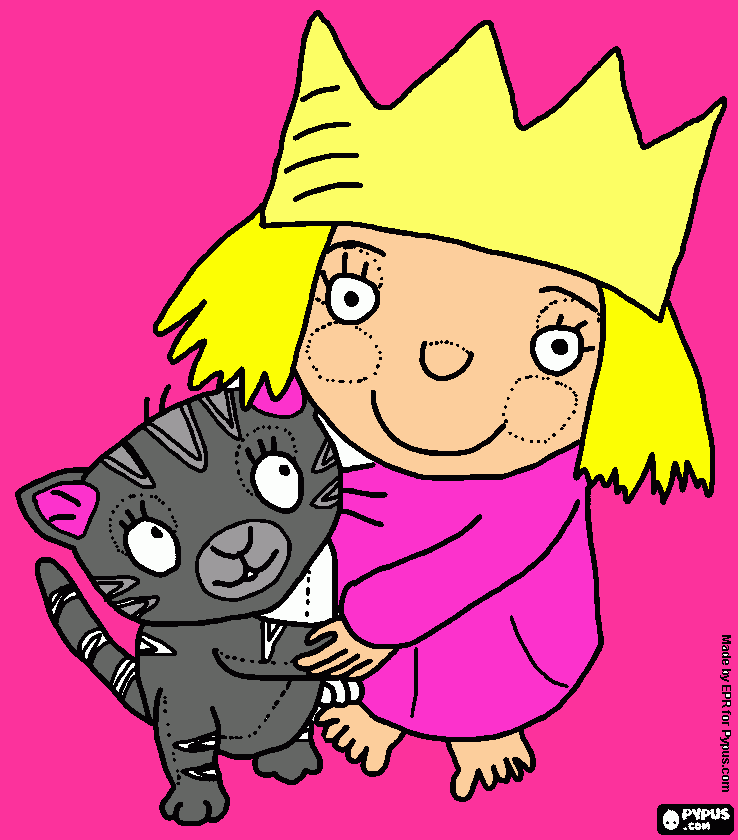 me and Dancer coloring page