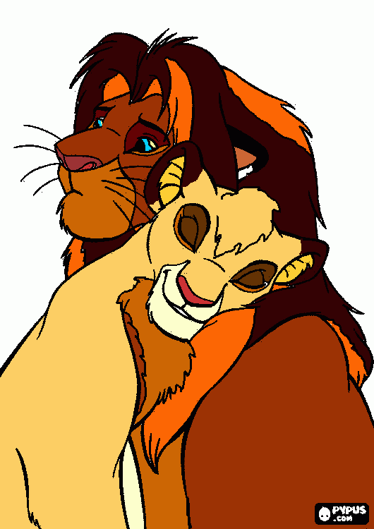 me and kutalii coloring page