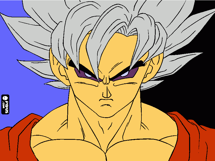 Me Goku coloring page