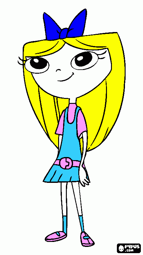 Megan coloring page