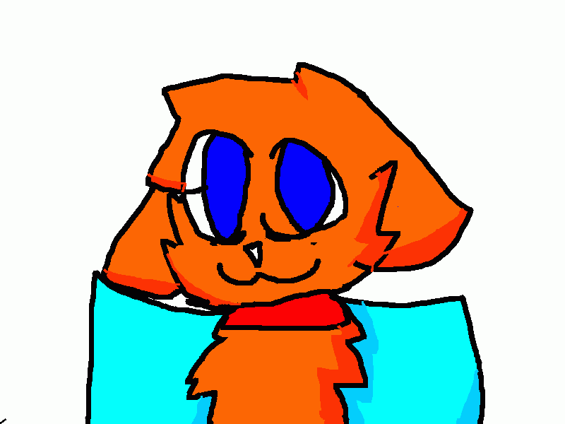meh cat coloring page