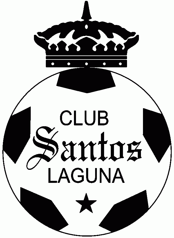 MEX SOCCER-SANTOS LAGUNA coloring page