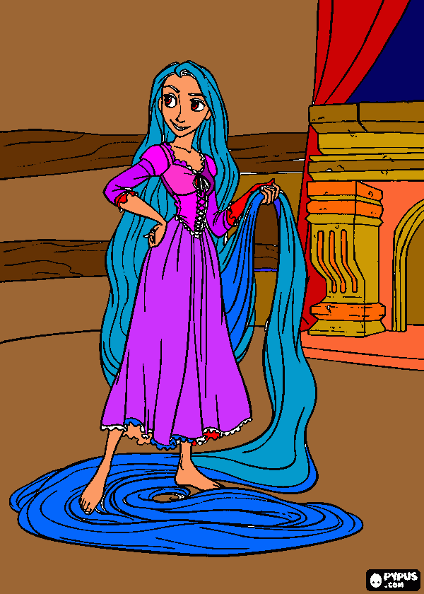 Mia Lotta pilt coloring page