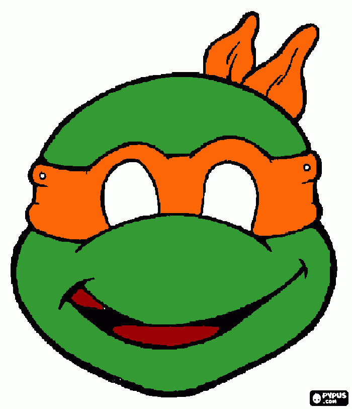 MICHEALGELO coloring page