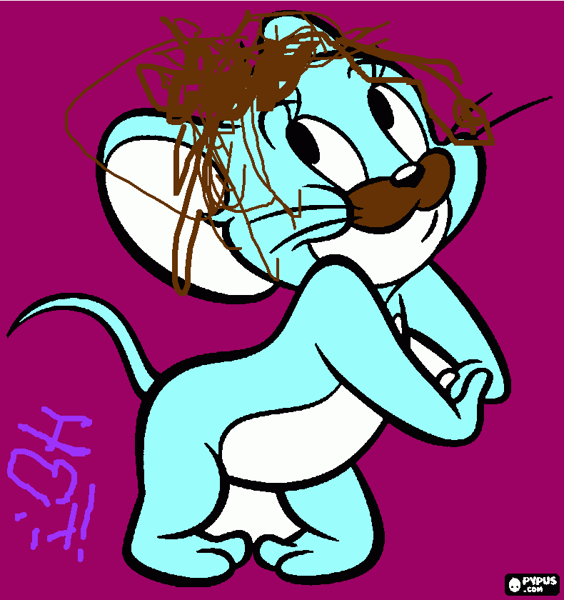Mike Mouselington.... coloring page